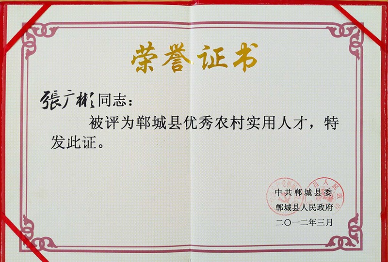 榮譽資質(zhì)